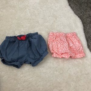 Set of 2 Newborn Shorts